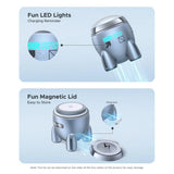 Incarcator wireless UGREEN W713 (65300), 2in1, Qi2, pentru iPhone, AirPods, Incarcare rapida, 25W, albastru