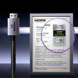 Cablu audio UGREEN Video Cable HD171 (25908), HDMI to HDMI, 8K@60Hz, 48Gbps High Speed, Audio-Video, 3D, eARC, HDR, 1m, gri