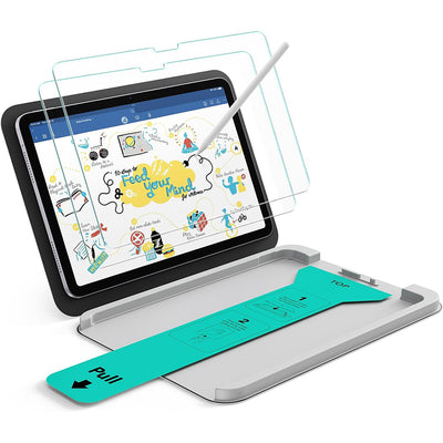 Folie de protectie pentru iPad Air 13 (2024), ESR Paper-Feel UltraFit Tray (2 pack)