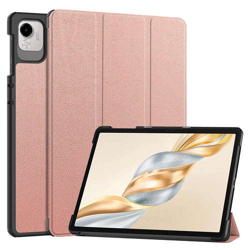 Husa tableta pentru Honor Pad X9, Techsuit FoldPro, roz