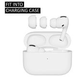 Husa casti pentru AirPods Pro 3, Techsuit Pack Replacement Ear Tips Airvibe Et2 Premium Silicone Xs S L Sizes, alb