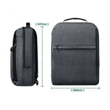 UGREEN Laptop Backpack LP664 (90798), Urban Design, cu YKK Zipper, Oxford Fabric, Universal, Waterproof, 15.6inch, Gri
