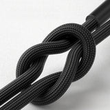Cablu Borofone de date Placer Series (BX120), Type-C to Lightning, Aliaj aluminiu Shell, Nylon Braided Cable, 27W, 1m, negru