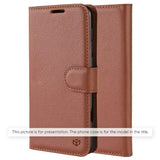 Husa pentru Xiaomi 17T Pro, Techsuit Leather Folio, maro