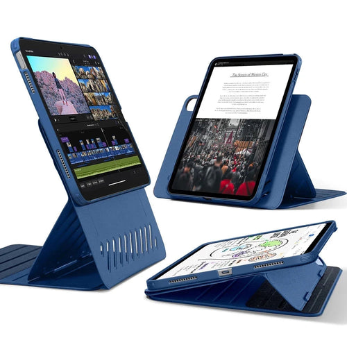 Husa tableta pentru iPad 10 (2022) 10.9, ESR Shift Magnetic, albastru