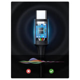 Cablu audio UGREEN CM450 (20192), Type-C to 3.5mm Jack, DAC Chip, Plug&Play, Flexible, High Durability, 1m, gri