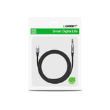 Cablu audio UGREEN CM450 (20192), Type-C to 3.5mm Jack, DAC Chip, Plug&Play, Flexible, High Durability, 1m, gri