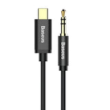 Adaptor Baseus, Audio Cable M01 Cam01 01 USB-C to Jack 3 5mm Digital Audio Transmission Gold Plated Plug 1 2m Koff