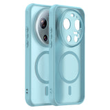 Husa pentru Xiaomi 17 Ultra, Techsuit HaloFrost II MagSafe, verde menta