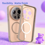 Husa pentru Xiaomi 17 Ultra, Techsuit HaloFrost II MagSafe, auriu