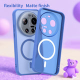 Husa pentru Xiaomi 17 Ultra, Techsuit HaloFrost II MagSafe, albastru