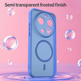 Husa pentru Xiaomi 17 Ultra, Techsuit HaloFrost II MagSafe, albastru
