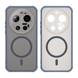 Husa pentru Xiaomi 17 Ultra, Techsuit HaloFrost II MagSafe, bleumarin