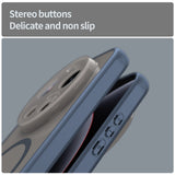 Husa pentru Xiaomi 17 Ultra, Techsuit HaloFrost II MagSafe, bleumarin