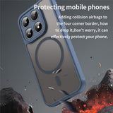 Husa pentru Xiaomi 17, Techsuit HaloFrost II MagSafe, bleumarin
