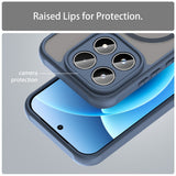 Husa pentru Xiaomi 17, Techsuit HaloFrost II MagSafe, bleumarin
