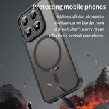 Husa pentru Xiaomi 17, Techsuit HaloFrost II MagSafe, albastru