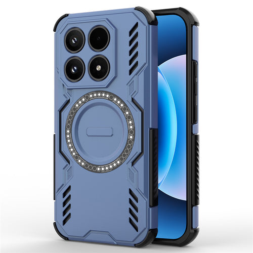 Husa pentru Xiaomi 17, Techsuit ArmorMag Case, albastru