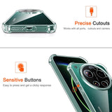 Husa pentru Xiaomi 17 Ultra, Techsuit Shockproof Clear Silicone MagSafe, transparenta
