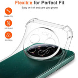 Husa pentru Xiaomi 17 Ultra, Techsuit Shockproof Clear Silicone MagSafe, transparenta