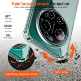 Husa pentru Xiaomi 17 Ultra, Techsuit Shockproof Clear Silicone MagSafe, transparenta