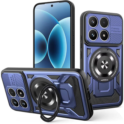 Husa pentru Xiaomi 17, Techsuit RuggedCam, albastru