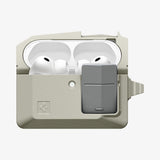 Husa casti pentru AirPods Pro 3, Spigen, Classic Ls Acs10978 Stone