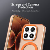 Husa pentru Xiaomi 17, Techsuit CandyCase MagSafe, portocaliu
