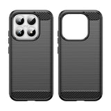 Husa pentru Xiaomi 17, Techsuit Carbon Silicone, albastru