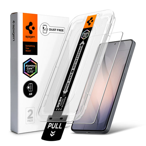 Folie de protectie pentru Samsung Galaxy S26, Spigen (2 pack) Glas.tR EZ-FIT Pro (Anti-Reflection) (AGL11092)