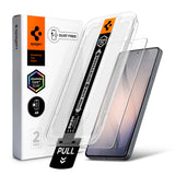 Folie de protectie pentru Samsung Galaxy S26 Plus, Spigen (2 pack) Glas.tR EZ-FIT Pro (Anti-Reflection) (AGL11080)