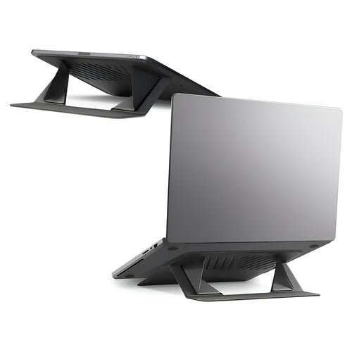 Spigen Slim Fold Laptop Stand LD201-S6 (AMP11115), pliabil, Slim, Stable, Anti-Slip, Negru