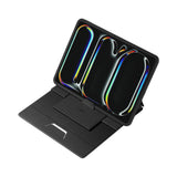 Spigen Slim Fold Laptop Stand LD201-S8 (AMP11117), pliabil, Slim, Stable, Anti-Slip, Non Adhesive, Up to 16, Negru