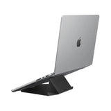 Spigen Slim Fold Laptop Holder LD201-S9 (AMP11118), Vertical Dock, pliabil, Slim, Stable, Anti-Slip, Up to 16, Negru