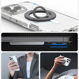 Suport inel Spigen Phone Ring Dual Pop MagSafe (AMP11368), albastru