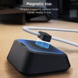 Spigen magnetic Cable Holder LD103 (APP11145), Negru