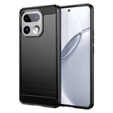 Husa pentru Realme 16 Pro+, Techsuit Carbon Silicone, negru