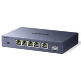 Adaptor UGREEN Ethernet Switch (35048EU), 5x 2.5Gbps RJ45, 1x 10Gbps Spf+, Plug & Play, Vlan, LED Indicator, Gri