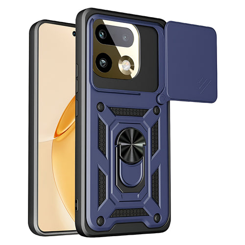 Husa pentru Realme 16 Pro+, Techsuit CamShield Series, albastru