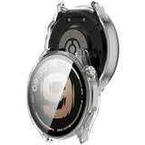 Husa smartwatch pentru OPPO Watch S, Techsuit, transparenta