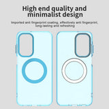 Husa pentru Samsung Galaxy A27 5G, Techsuit CandyCase MagSafe, alb