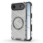 Husa pentru iPhone 17 Air, Techsuit HoneyComb Shield MagSafe [Camera Protection], alb