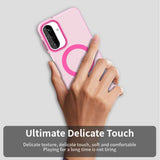 Husa pentru Samsung Galaxy A27 5G, Techsuit CandyCase MagSafe, alb