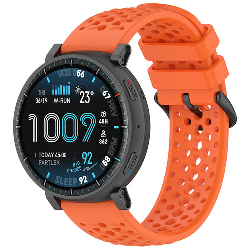 Curea pentru Garmin Venu 2, Techsuit Watchband 22mm (W083), portocaliu