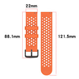 Curea pentru Garmin Venu 2, Techsuit Watchband 22mm (W083), gri
