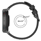 Curea pentru Garmin Venu 2, Techsuit Watchband 22mm (W083), bleumarin