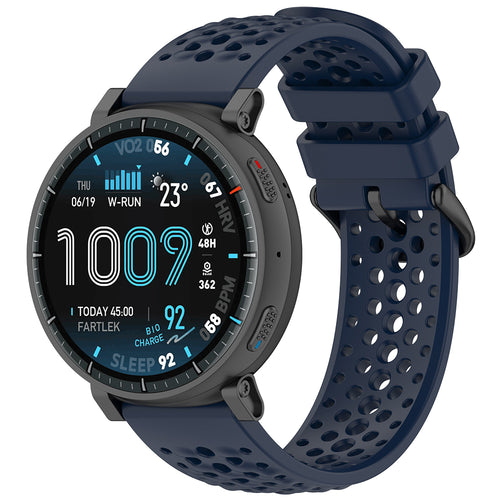 Curea pentru Garmin Venu 2, Techsuit Watchband 22mm (W083), bleumarin