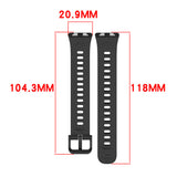 Curea pentru Huawei Band 11, Techsuit Watchband (W081), crem