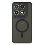 Husa pentru Motorola Signature, Techsuit PureFrost MagSafe, negru frost
