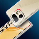 Husa pentru Realme 16 Pro, Techsuit Shockproof Clear Silicone, transparenta